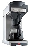 Melitta Professional filtro cafetera eléctrica Melitta 170 m, jarras bevorratung Cristal