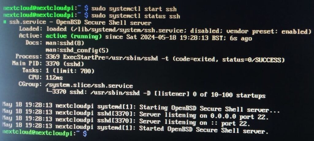 ssh